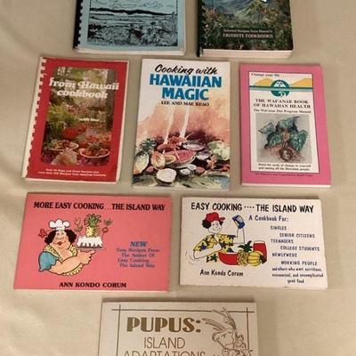 MMS015 Eight Vintage “Local Style” Cookbooks 