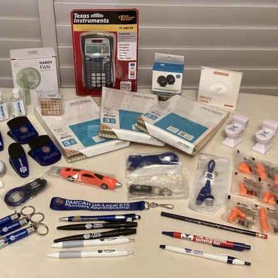 MMS232 Scientific Calculator, Wireless Charger, Handy Fan, Car Mount Cell Phone Holder & More!