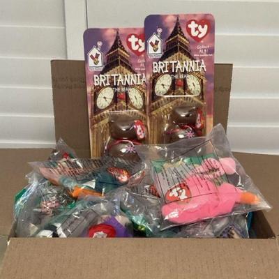 MMS146 Mystery Box Full Of McDonald’s Ty Teenie Beanie Babies New