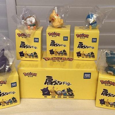 MMS156 Five Various Pokémon Figures New In Boxes