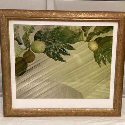 MMS204 Framed Picture Of Ulu Breadfruit By Kaypee Soh Signed