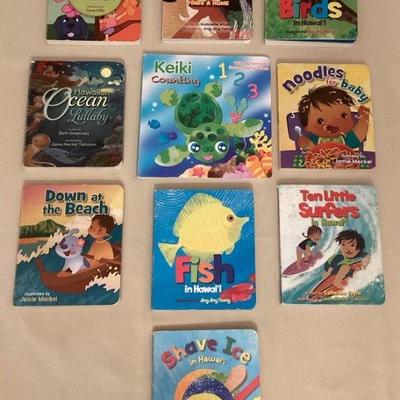 MMS012 Ten Children’s Hawaiian Themed Board Books
