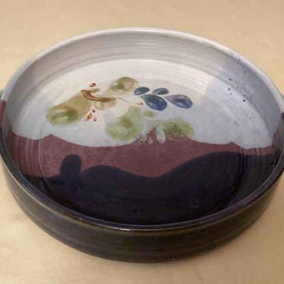 MMS194 Jeff Chang Art Pottery Serving Bowl