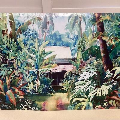 MMS052 Peggy Chun Scenic Print On Tin