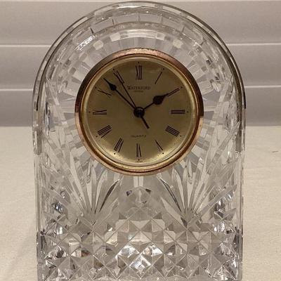 MMS094 Waterford Crystal Ireland Table Clock