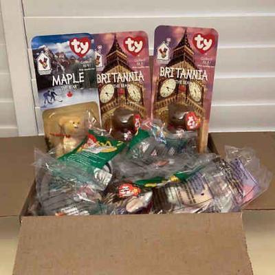 MMS145 Mystery Box Full Of McDonald’s Ty Teenie Beanie Babies New