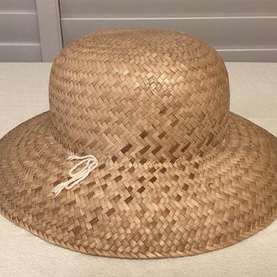 MMS213 Vintage Hawaiian Papale Woven Hat