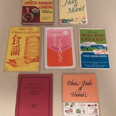 MMS016 Seven Vintage “Local Style” Cookbooks 
