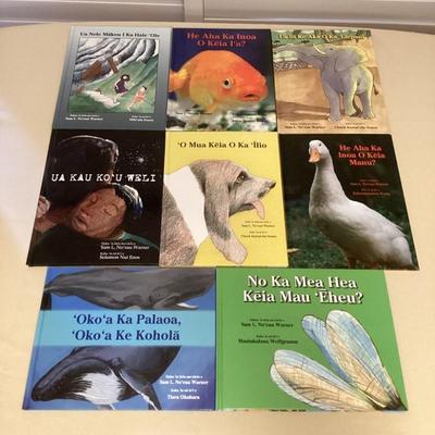 MMS007 Eight Children’s Hawaiian Hardcover Books New