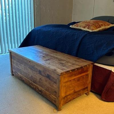Wooden chest