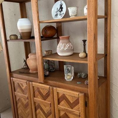 Wooden wall unit
