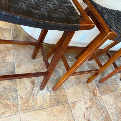 They are 4 stools 