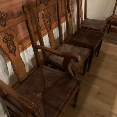 8 chairs...stunning!