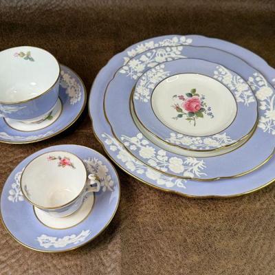 Spode "Maritime Rose" Copeland fine china set 