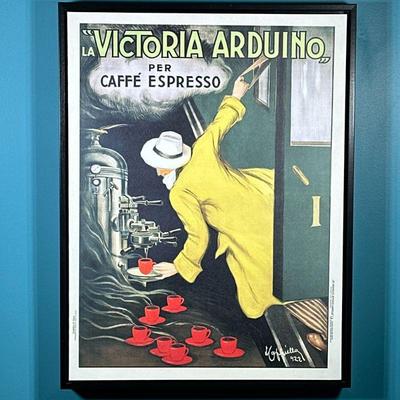 VICTORIA ARDUINO GICLEE POSTER PRINT FRENCH ADVERTISING SIGN | La “Victoria Arduino” per Caffe Espresso print by Les Nouvelles Affiches...