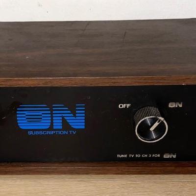 ON tv cable box
