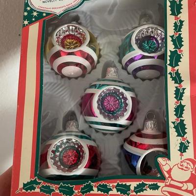 Vintage Christmas ornaments