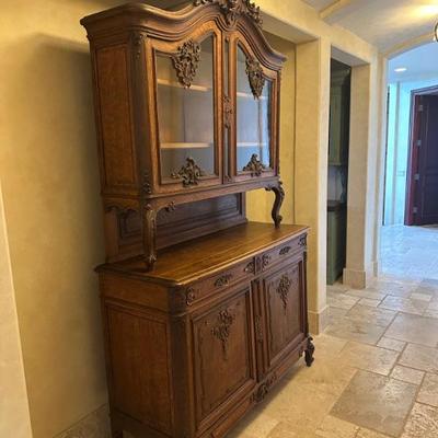French 1800's Antique Breakfront