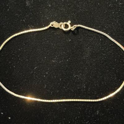 14k Gold Bracelet (0.8 Gram)