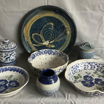 Blue & White Pottery