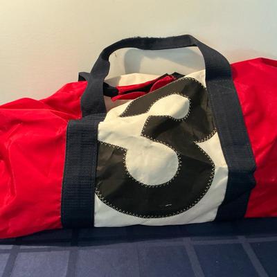 Resail Duffle Bag Made Of Ships Sails