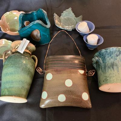 Hand Made Pottery Decor Including beaumont 
