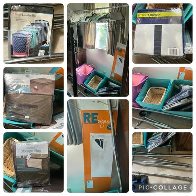 Clothing Racks & Other Storage