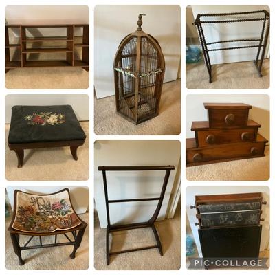 Assorted Vintage & Antique Furniture