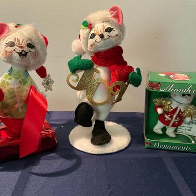 Annalee Set Of Three Bendibles 
