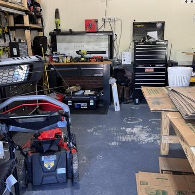 HUNDREDS OF TOOLS AND LOTS OF NICE TOOL BOXES