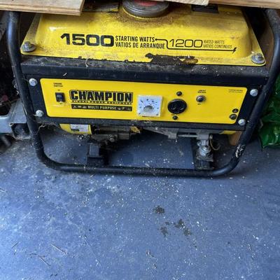 CHAMPION GENERATOR 