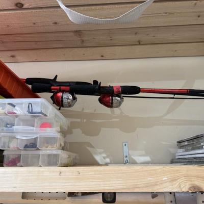 FISHING ROD AND REELS