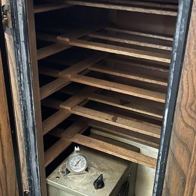 interior of beverage refrig