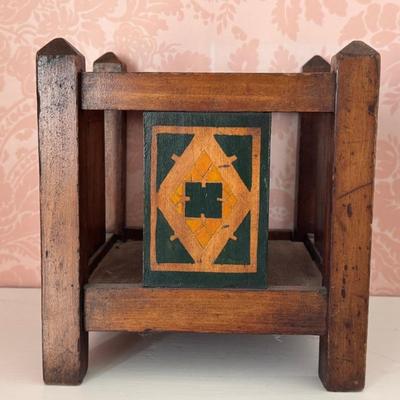 Antique Arts And Crafts Style Planter 