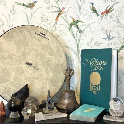 Native Healing Stones, Drum And More