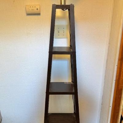 4 Tier Floor Lamp With Frosted Shade