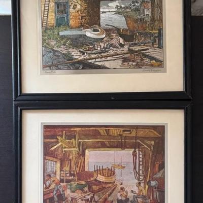 Pair Of Lionel Barrymore Prints