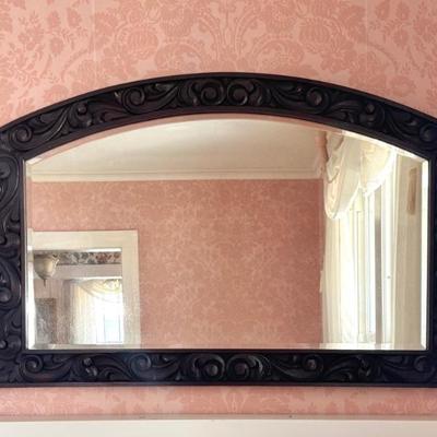 Spanish Colonial Carved Arch Mirror 