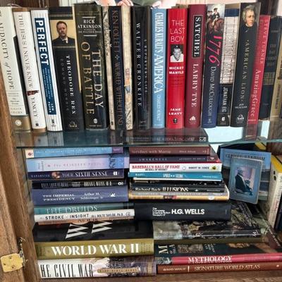 Collection Of Books Incl. Civil War, World War, Religious And More 