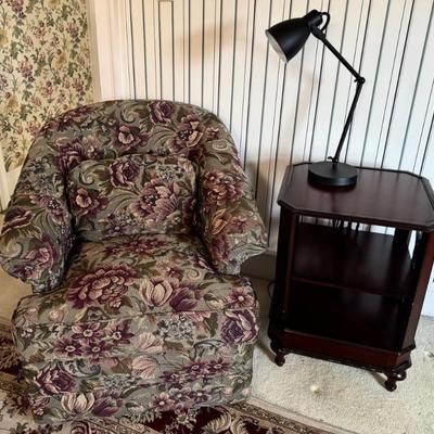 Thomasville Upholstered Arm Chair - Very Clean! 