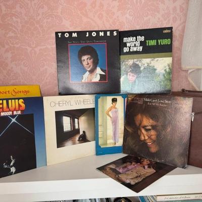 Group Of Vintage Albums With Carry Case