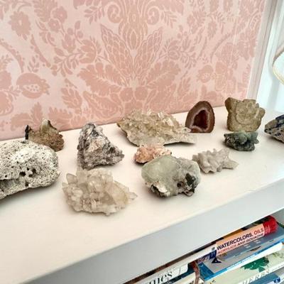 Collection Of Vintage Minerals 