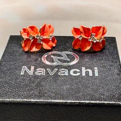 Navachi Clip On Earrings 