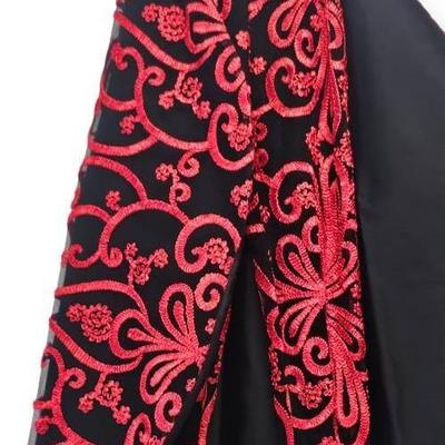 Vintage Custom Flamenco Style Skirt/Pants Set Size S