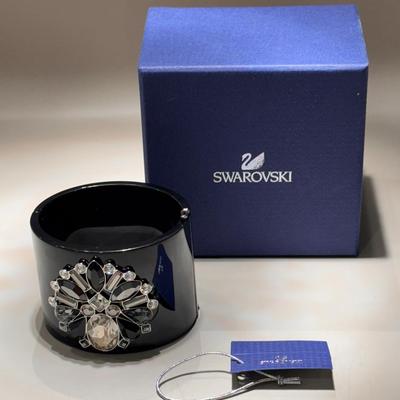 Swarovski Wide Cuff Bracelet 