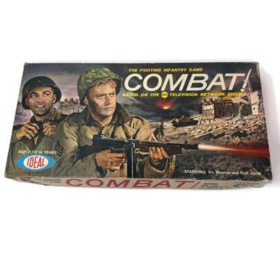 Vintage Combat! The Fighting Infantry Board Game Vic Morrow
