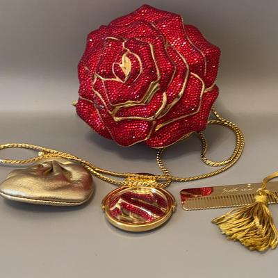 Judith Leiber Flower Bag