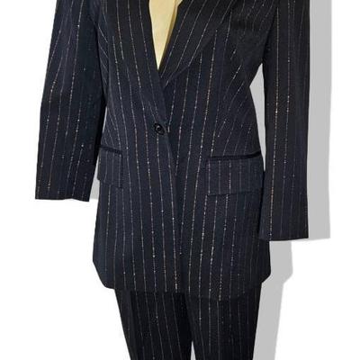  ESCADA Women’s Pinstripe Pantsuit 