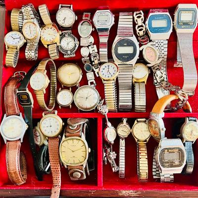Large Collection of Watches