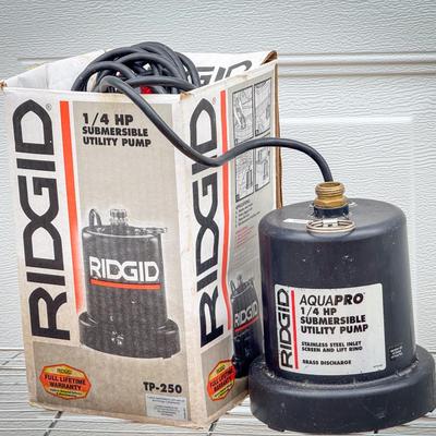 Ridgid 1/4 HP Sub Pump